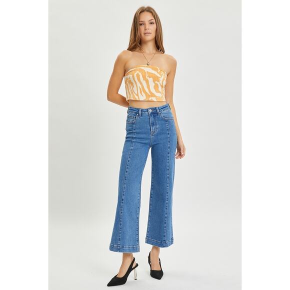 Blue Flare & Wide Leg Jeans - Picture 6 of 6
